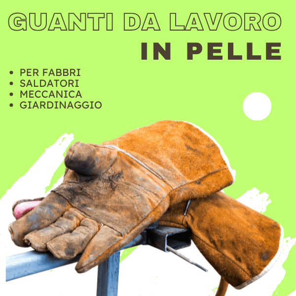 Guanti da lavoro in pelle